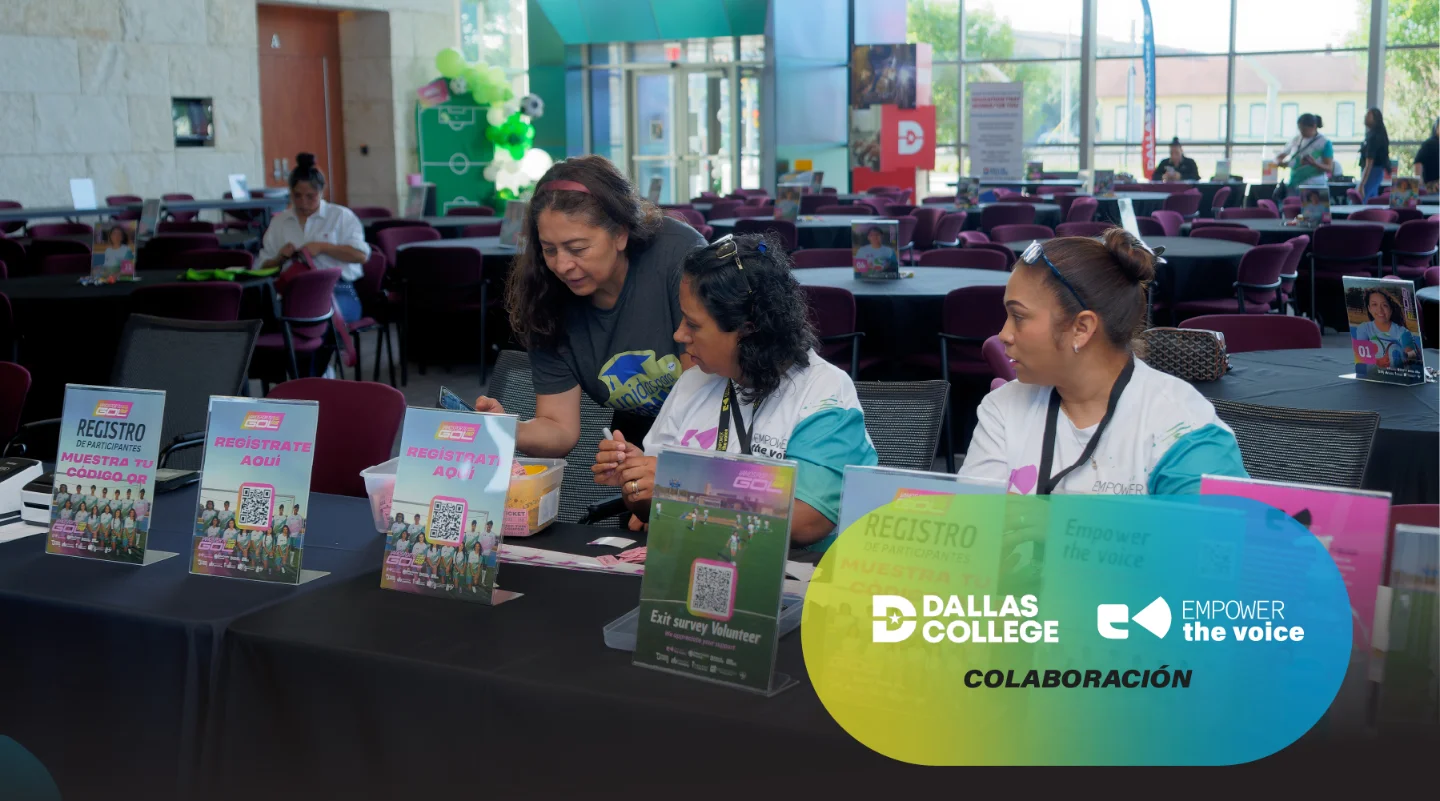 Dallas College and Empower the Voice